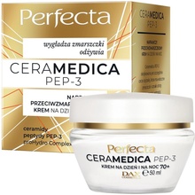 Perfecta Ceramedica Pep-3 repair denný a nočný krém proti vráskam 70+ 50ml