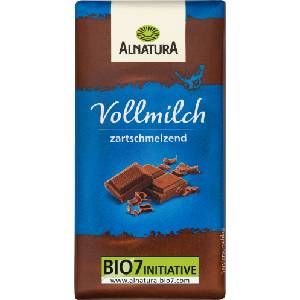 Alnatura Био мини шоколадчета млечен шоколад - 12, 50 г
