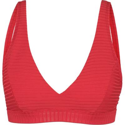 Rip Curl Дамско бикини горнище Rip curl Women's Premium Surf Deep V Bikini top - Hibiscus Red - размер XL (150-3970-0316)