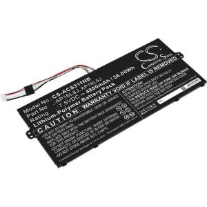 Cameron Sino Батерия за Acer Chromebook Spin 311, Spin 1, Swift 5 Pro, Travelmate и други, 4800 mAh, Li-Ion (CS-ACS311NB)