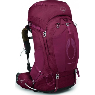 Osprey Aura AG 65 l berry sorbet red