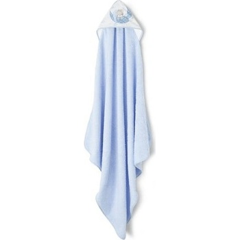 INTERBABY OSUŠKA froté Medvedík spí modrá