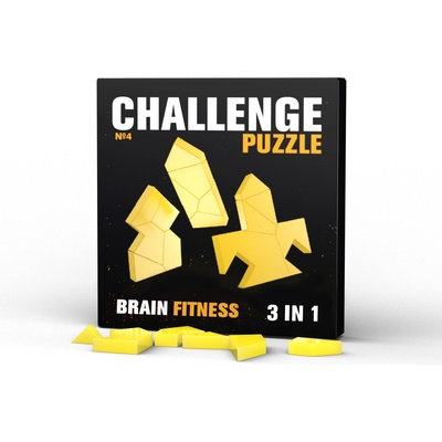 IQ Puzzle Главоблъсканица IQ Puzzle - Challenge Puzzle 3 in 1 - N4 (IQ0357)