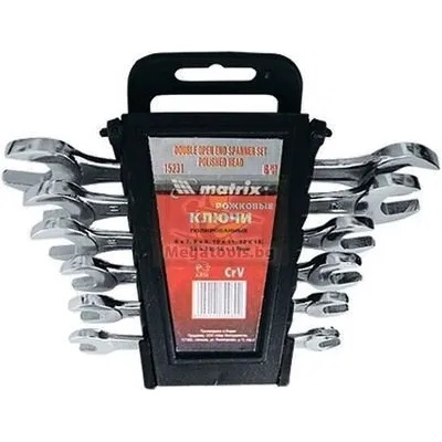 MTX Комплект ключове 6-17 mm гаечни, 6 бр. , хромирани MTX
