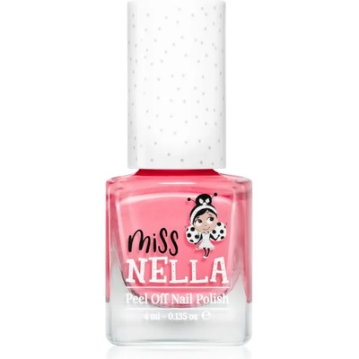 Miss Nella Peel Off Nail Polish лак за нокти за деца MN03 Pink a Boo 4ml