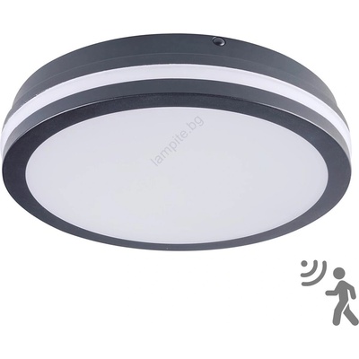 Brilagi - LED външно осветление с сензор BENE LED/24W/230V пр. 26 см IP54 (BG0922)