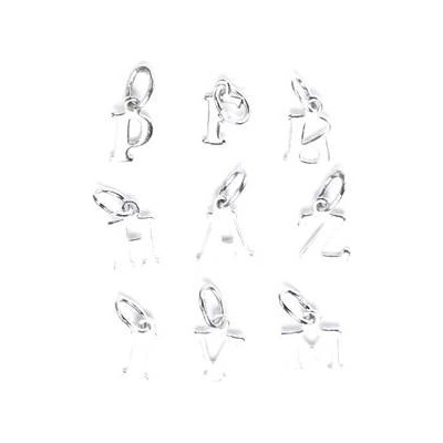 Šperky4U Stříbrný přívěšek písmeno iniciála R CS3400 R