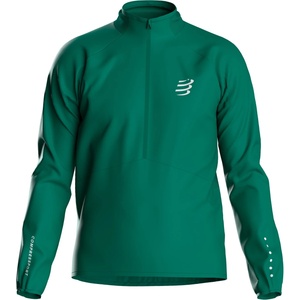 Compressport Мъжко яке за бягане Compressport Aura Windproof Jacket Running jacket - Shady Glade / Reflective White (028-0896-0212)