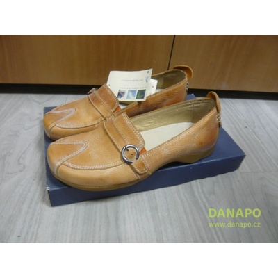 Boty polobotky Apache 2701 oranžové