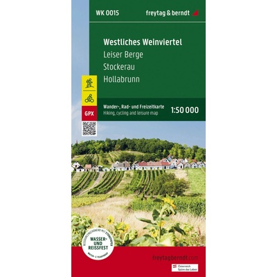 Západní Weinviertel 1:50 000 - freytag&berndt