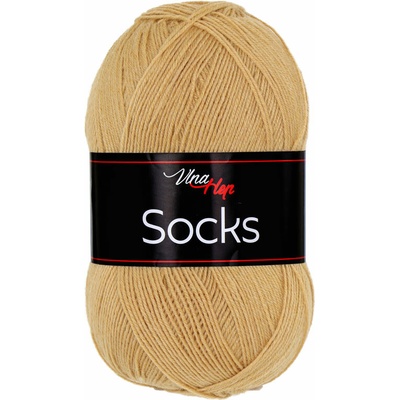 Vlna-hep Socks - ponožková Socks: 61037 Béžová do okrova