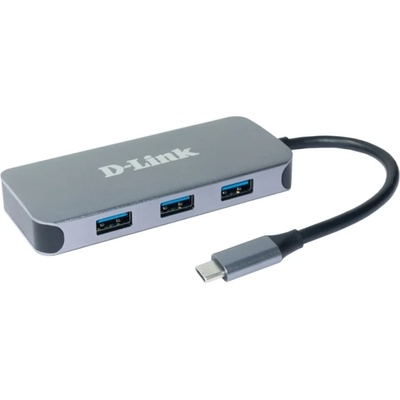 D-Link 6-in-1 USB-C хъб with HDMI/Gigabit Ethernet/Power Delivery - DUB-2335 (DUB-2335)