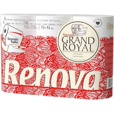 RENOVA Grand Royal 4-vrstvý 6 ks