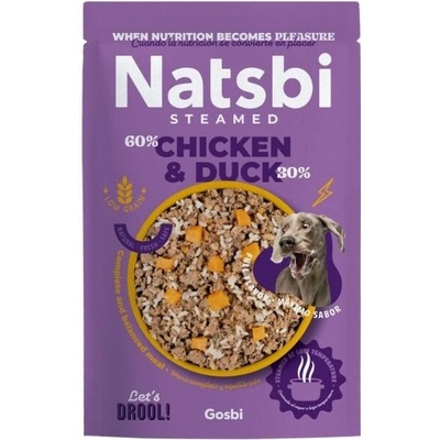 Natsbi Steamed Chicken&Duck 500 g