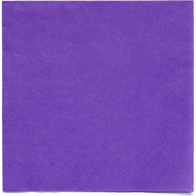 Amscan Servítky papierové fialové Grape 33x33cm 20 ks