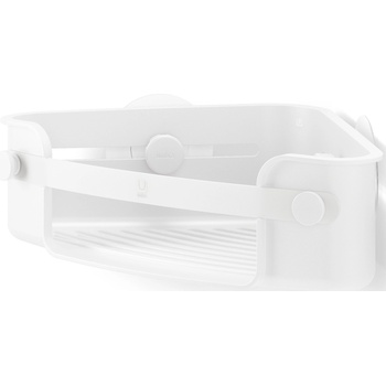 Umbra Ъглов рафт за душ Flex Adhesive бял (1021299-660)