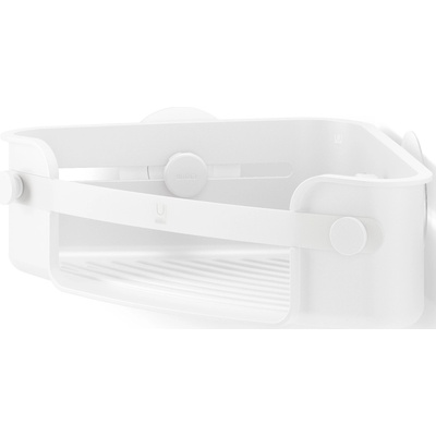 Umbra Ъглов рафт за душ Flex Adhesive бял (1021299-660)