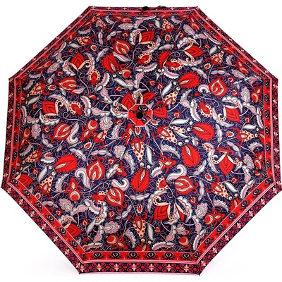 Dámský skládací vystřelovací deštník 2 modrá tmavá – Sleviste.cz