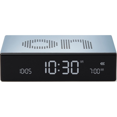 Lexon Будилник Flip Premium двустранен светлосин (LR152LB1)