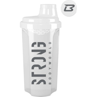 BodyWorld Shaker STRONG 500 ml priehľadná, 500 ml