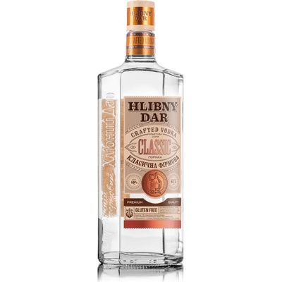 Hlibny Dar Crafted Gluten Free Vodka 40% 0,7 l (holá láhev)