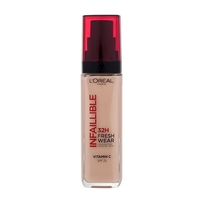 L'Oréal Paris Infaillible 32H Fresh Wear SPF25 dlouhotrvající make-up s uv ochranou 110 Cool Undertone 30 ml