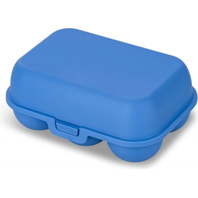 Box na vejce EGGS TO GO MINI na 6 kusů, modrý, KOZIOL – Zboží Dáma