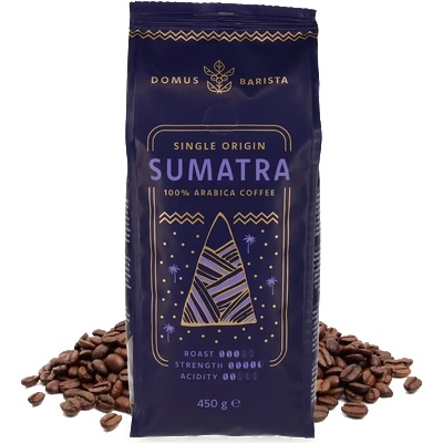 Domus Barista | Single origin sumatra - 450 г кафе на зърна