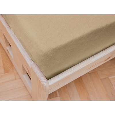 Textilomanie Jersey plachta Exclusive béžová 160x200