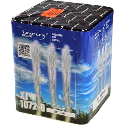 Denní dýmový ohňostroj BÍLÝ 25 ran 30 mm