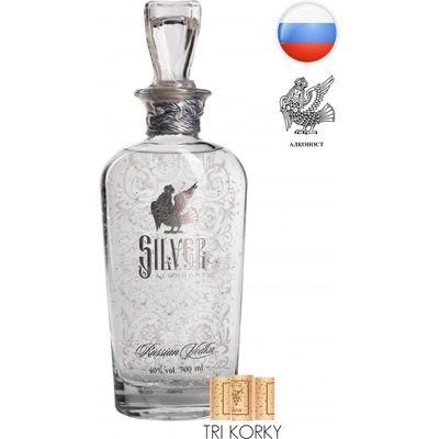 SILVER SYMPHONY Vodka 40% 0,7 l (čistá fľaša)