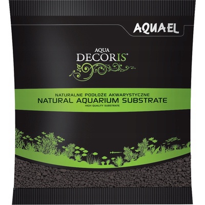 Aquael Aqua Decoris Black 2-3 mm 1 kg