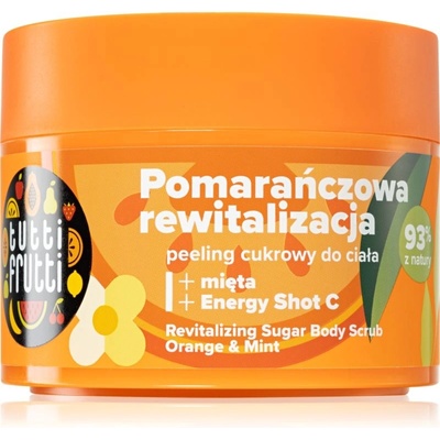 Farmona Tutti Frutti Minty Orange osvěžující cukrový peeling na tělo 300 g