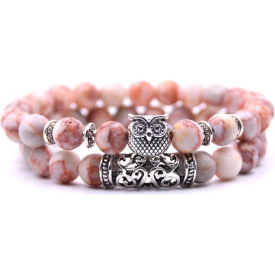 Amparo Miranda náramek AM349 Kameny rodochrozit