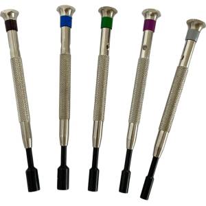 Horotec Комплект отвертки Horotec MSA 01.107-05 с фиксиран женски ключ