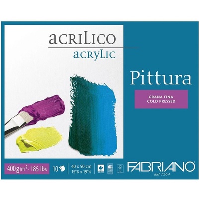 Fedrigoni Блок за рисуване, акрилен, 25 x 35 cm, 400 g/m2, ст (1575120007)