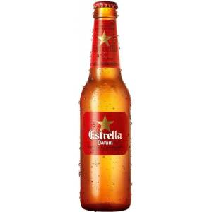 Estrella Damm Испанска светла бира Барселона 330 мл