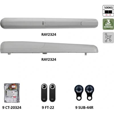 900KRAY2324KS RAYKIT pre dvojkrídlovú bránu do 3 m/krídlo