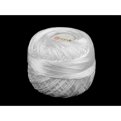 Prima-obchod Příze háčkovací Tulip 50 g, barva 1 (401) bílá