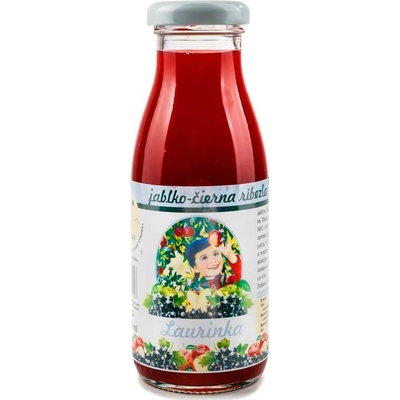 Valach Jablko Čierna ríbezľa Laurinka 100% šťava 250 ml