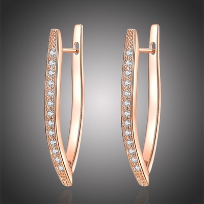 Éternelle se zirkony Gorgina Rose gold E-KZCE127-C Zlatá