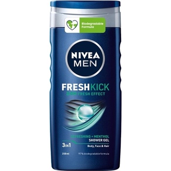 Nivea Men Fresh Kick sprchový gél 250 ml