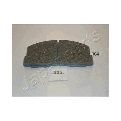 Sada brzdových platničiek kotúčovej brzdy JAPANPARTS PA-525AF