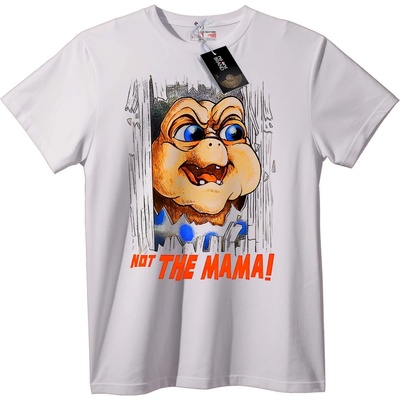 NOONEBRAND Тениска Не Майка Ми! - 7XL, Black