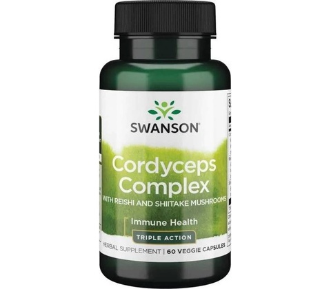Swanson Cordyceps Complex 60 kapsúl