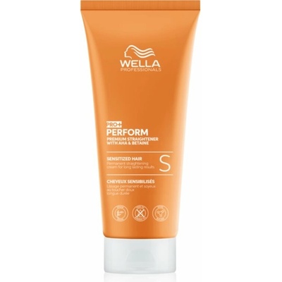 Wella Professionals Perform+ Straightener S trvalá ondulácia pre zosvetlené alebo melírované vlasy 200 ml