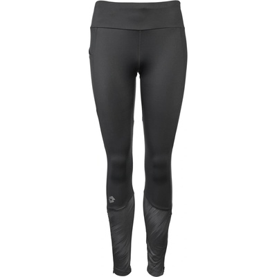 Lotto dámske legíny RUNNING LEGGINGS W PRT2 tmavo sivá sivá strieborná