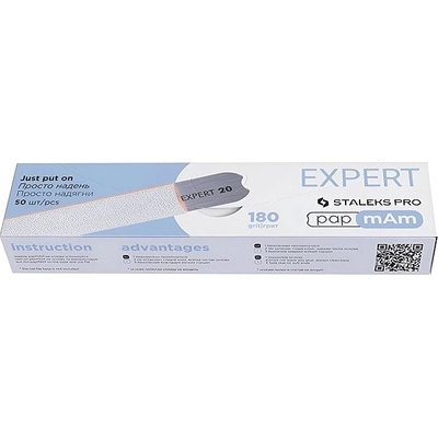Staleks Náhradní brusný papír Expert 22 hrubost 180 50 ks