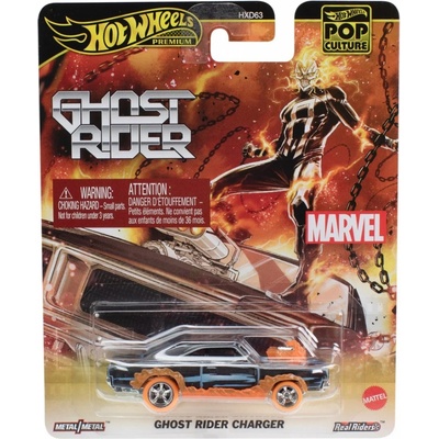 Mattel Hot Wheels Premium Pop Culture Ghost Rider Charger
