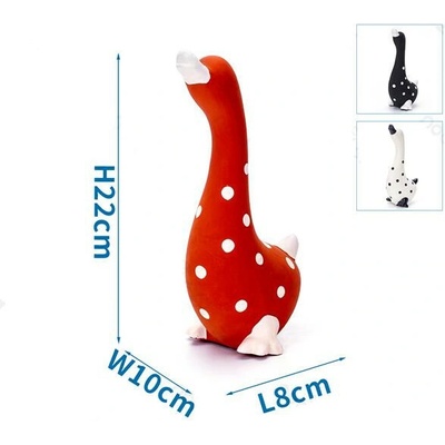 Nobleza latexová husa 22 cm bílá